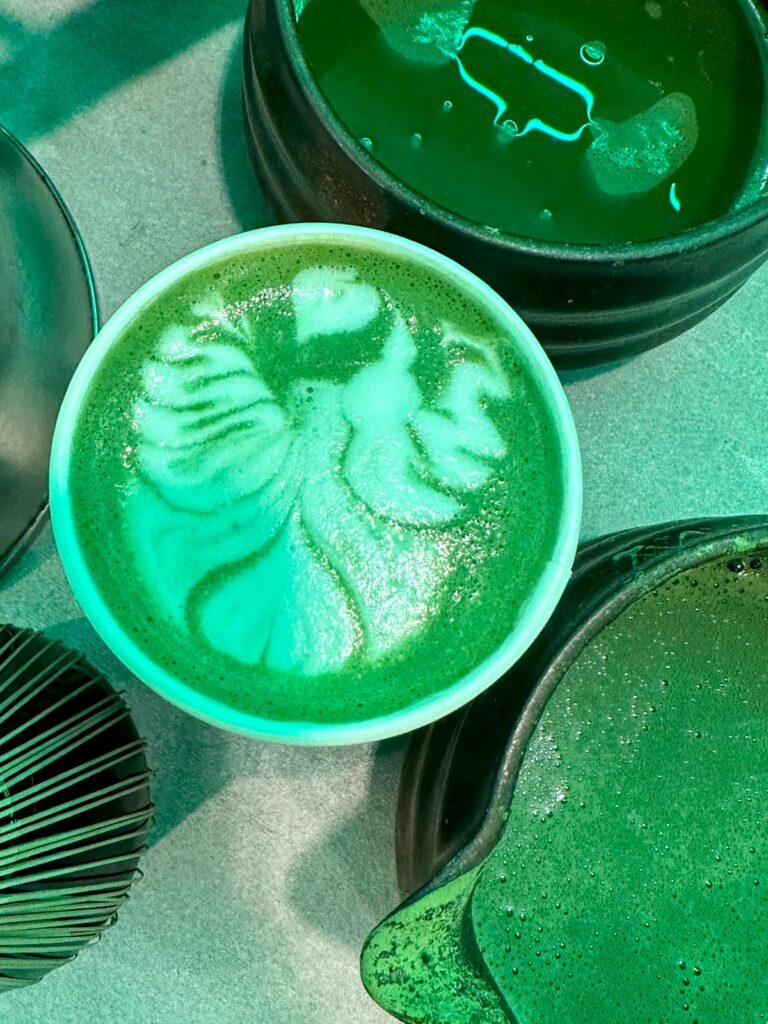Matcha Latte Art
