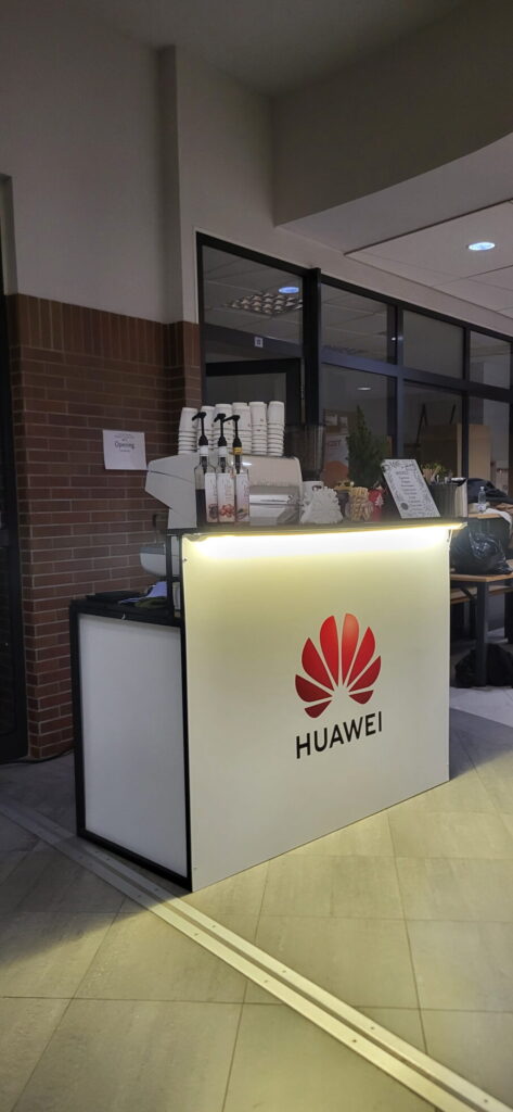 stoisko baristyczne dla huawei