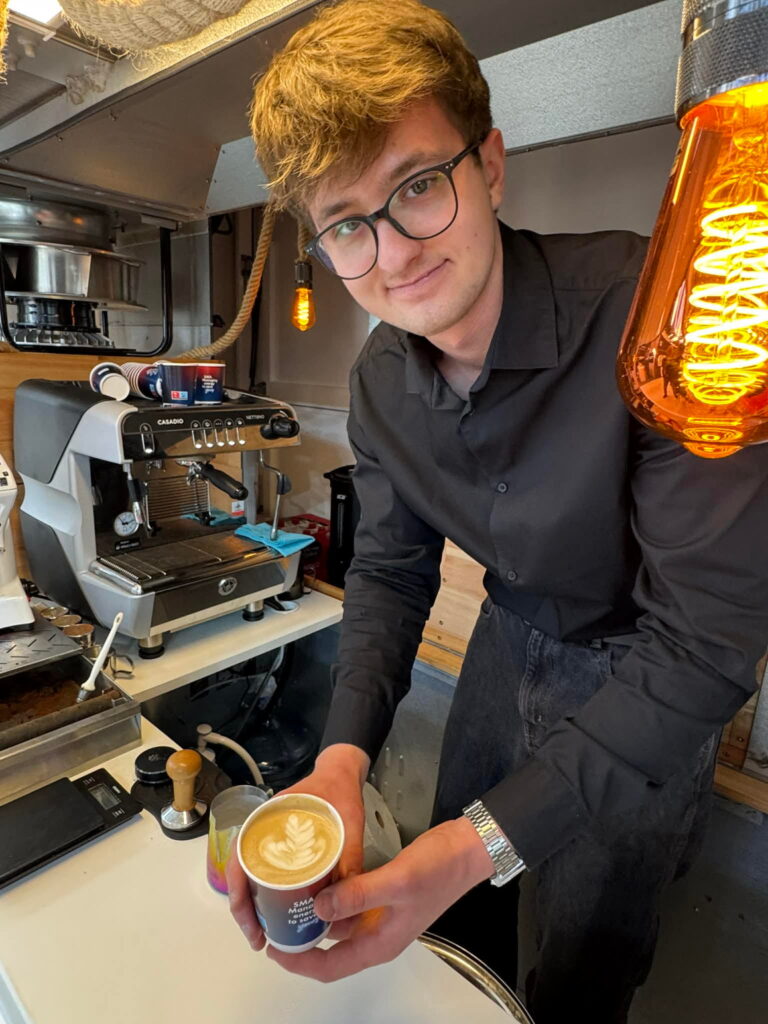 mobilny barista na targi enex 2026